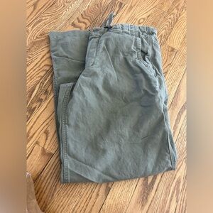 GAP womens Olive Chinos